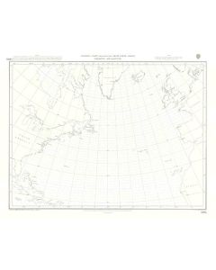 ADMIRALTY Chart 5095: North Atlantic Ocean [Gnomonic Chart]