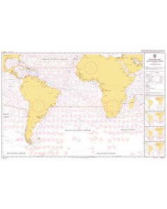 ADMIRALTY Chart 5125[03]: Routeing - South Atlantic Ocean - March