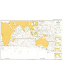 ADMIRALTY Chart 5126[08]: Routeing - Indian Ocean - August