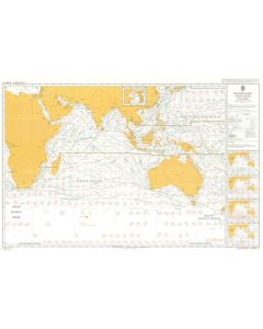 ADMIRALTY Chart 5126[12]: Routeing - Indian Ocean - December