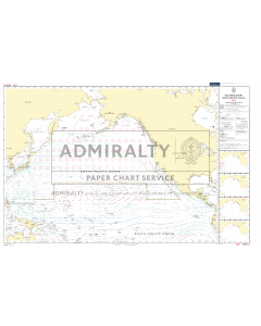 ADMIRALTY Chart 5127[05]: Routeing - North Pacific Ocean - May