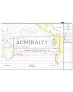 ADMIRALTY Chart 5128[04]: Routeing - South Pacific Ocean - April
