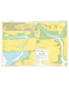 ADMIRALTY Chart 5132: Instructional Chart - Port Of Cork Upper Harbour