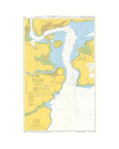 ADMIRALTY Chart 5133: Instructional Chart - Port Of Cork Lower Harbour And Approaches