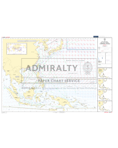 ADMIRALTY Chart 5141[01]: Routeing Chart Malacca Strait To Marshall Islands [January]