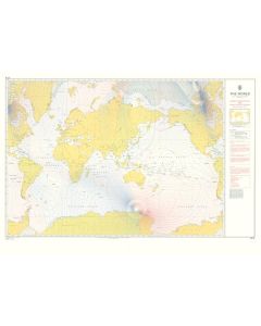 ADMIRALTY Chart 5374: The World Magnetic Variation 2010 & Annual Rates Of Change