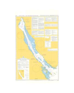 ADMIRALTY Chart 5501: Mariners Routeing Guide Gulf Of Suez