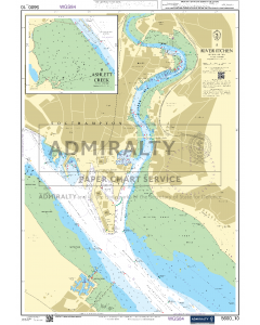 ADMIRALTY Small Craft Chart 5600_10: River Itchen