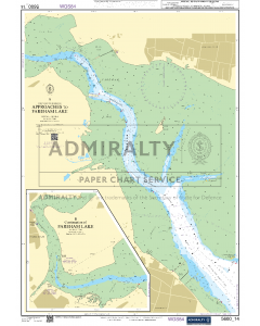 ADMIRALTY Small Craft Chart 5600_14: Approaches to Fareham Lake