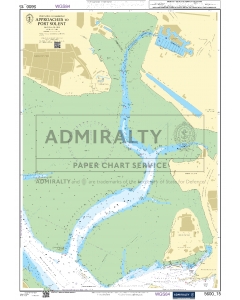 ADMIRALTY Small Craft Chart 5600_15: Portsmouth Harbour, Approaches to Port Solent