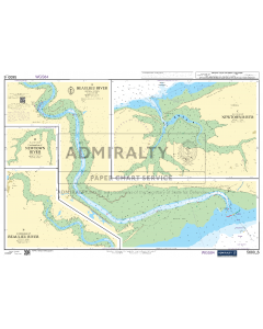 ADMIRALTY Small Craft Chart 5600_6: Beaulieu River