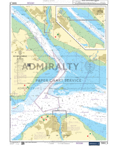 ADMIRALTY Small Craft Chart 5600_9: River Hamble to Cowes