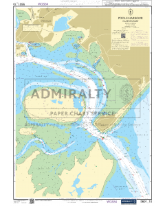 ADMIRALTY Small Craft Chart 5601_10: Poole Harbour Eastern Part