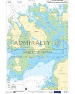 ADMIRALTY Small Craft Chart 5603_11: Isles of Scilly Saint Mary's Pool to Tresco