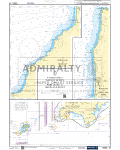 ADMIRALTY Small Craft Chart 5603_15: Falmouth to Isles of Scilly and Port Isaac to Hartland Point
