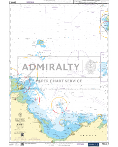 ADMIRALTY Small Craft Chart 5604_6: South West Approaches to Jersey