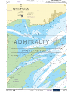 ADMIRALTY Small Craft Chart 5607_3: Outer Approaches to the River Blackwater