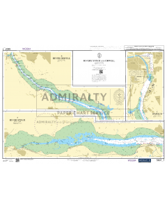 ADMIRALTY Small Craft Chart 5607_7: Rivers Stour and Orwell