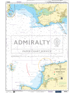 ADMIRALTY Small Craft Chart 5608_1: Hartland Point to Worms Head