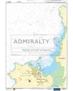 ADMIRALTY Small Craft Chart 5609_11: Approaches to Holyhead