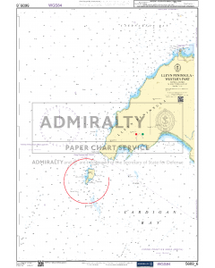 ADMIRALTY Small Craft Chart 5609_6: Lleyn Peninsula - Western Part