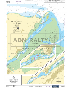 ADMIRALTY Small Craft Chart 5609_9: Menai Strait - Eastern Part