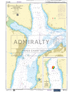 Admiralty Chart No 2538 Bay of Fundy Yarmouth to Petit Passage