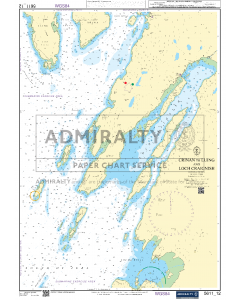 ADMIRALTY Small Craft Chart 5611_12: Crinan to Luing and Loch Craignish