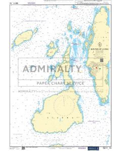 ADMIRALTY Small Craft Chart 5611_14: Sound of Luing