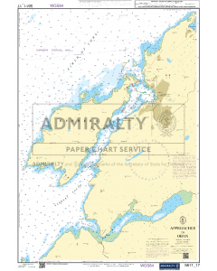 ADMIRALTY Small Craft Chart 5611_17: Approaches to Oban