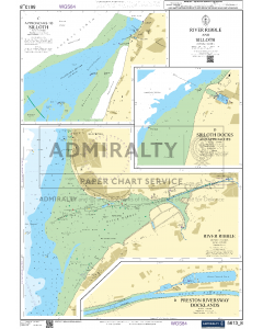 ADMIRALTY Small Craft Chart 5613_8: River Ribble and Silloth