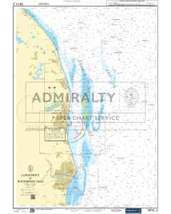 ADMIRALTY Small Craft Chart 5614_2: Lowestoft to Winterton Ness