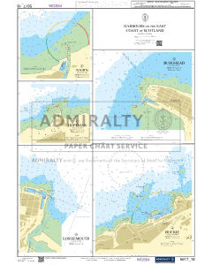 ADMIRALTY Small Craft Chart 5617_18: Harbours on the East Coast of Scotland