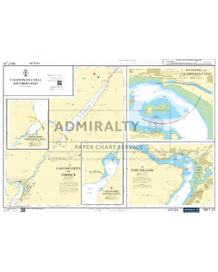 ADMIRALTY Small Craft Chart 5617_21: Caledonian Canal Southern Part