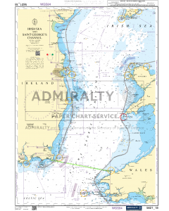 ADMIRALTY Small Craft Chart 5621_18: Irish Sea and Saint George's Channel