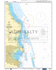 ADMIRALTY Small Craft Chart 5621_5: Dublin to Drogheda Approaches