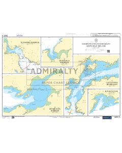 ADMIRALTY Small Craft Chart 5623_6: Harbours and Anchorages in South West Ireland