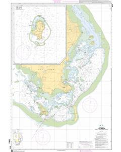 SHOM Chart 6876: Iles Wallis - Accès à Mata Utu et Halalo