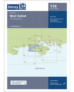 Y38 West Solent (Imray Chart)