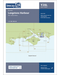 Laminated Y28 Langstone Harbour (Imray Chart)