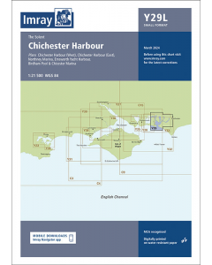 Laminated Y29 Chichester Harbour (Imray Chart)