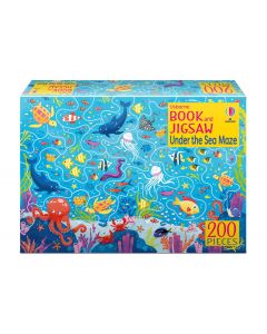 Book and Jigsaw Under the Sea Maze
