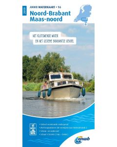 ANWB Waterkaart 16 - Noord-Brabant/Maas-Noord