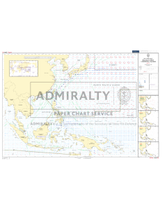 ADMIRALTY Chart 5141[04]: Routeing Chart Malacca Strait To Marshall Islands - April