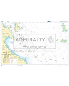 ADMIRALTY Chart AUS824: Penrith Island to Whitsunday Island