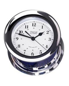 Chrome Plated Atlantis Quartz Ship's Bell Clock