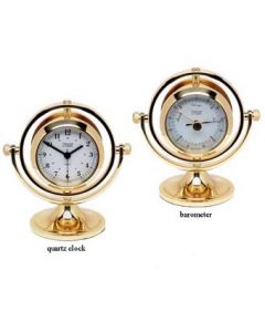 Gimbaled Skipjack Clock & Barometer