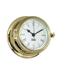 Endurance II 115 Brass Quartz Clock With Roman Numerals