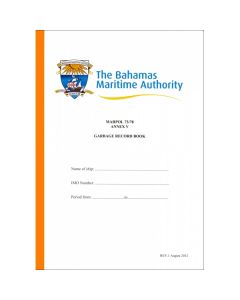Bahamas Garbage Record Book (Part 1 - All Ships)