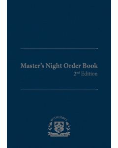 Master's Night Order Logbook